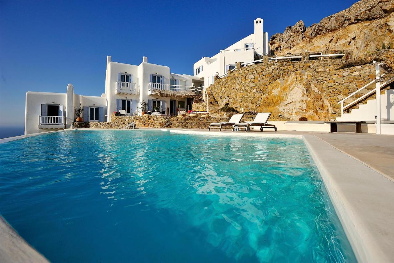 Mermaid Luxury Villas - Aquata Private Pool Fanari  المظهر الخارجي الصورة
