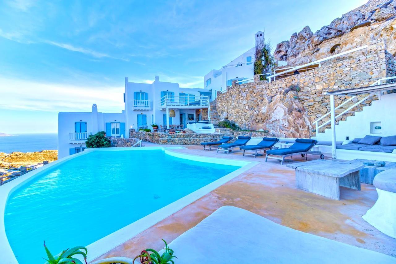 Mermaid Luxury Villas - Aquata Private Pool Fanari  المظهر الخارجي الصورة