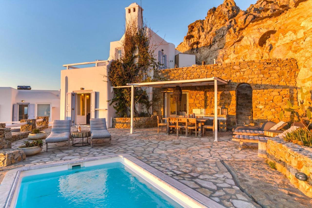 Mermaid Luxury Villas - Aquata Private Pool Fanari  المظهر الخارجي الصورة