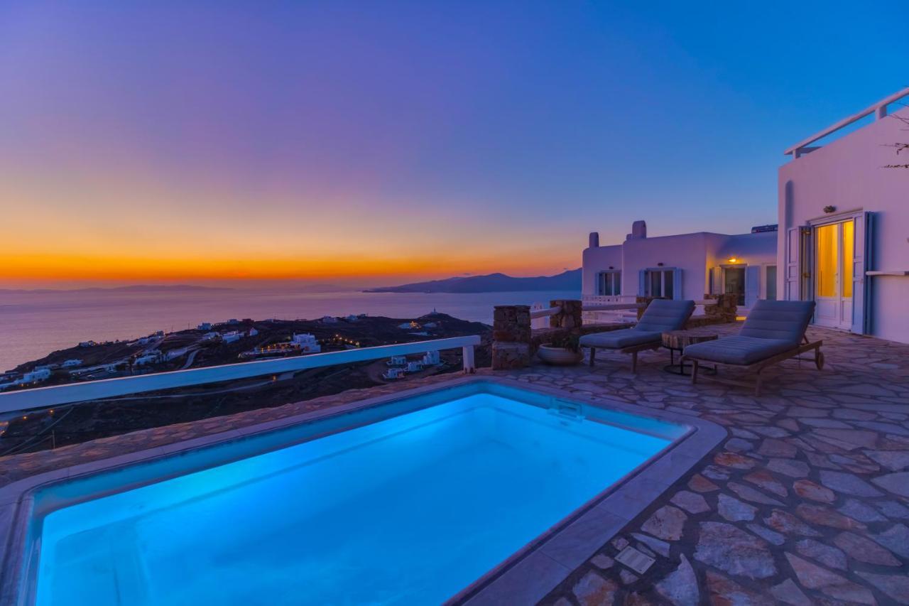 Mermaid Luxury Villas - Aquata Private Pool Fanari  المظهر الخارجي الصورة
