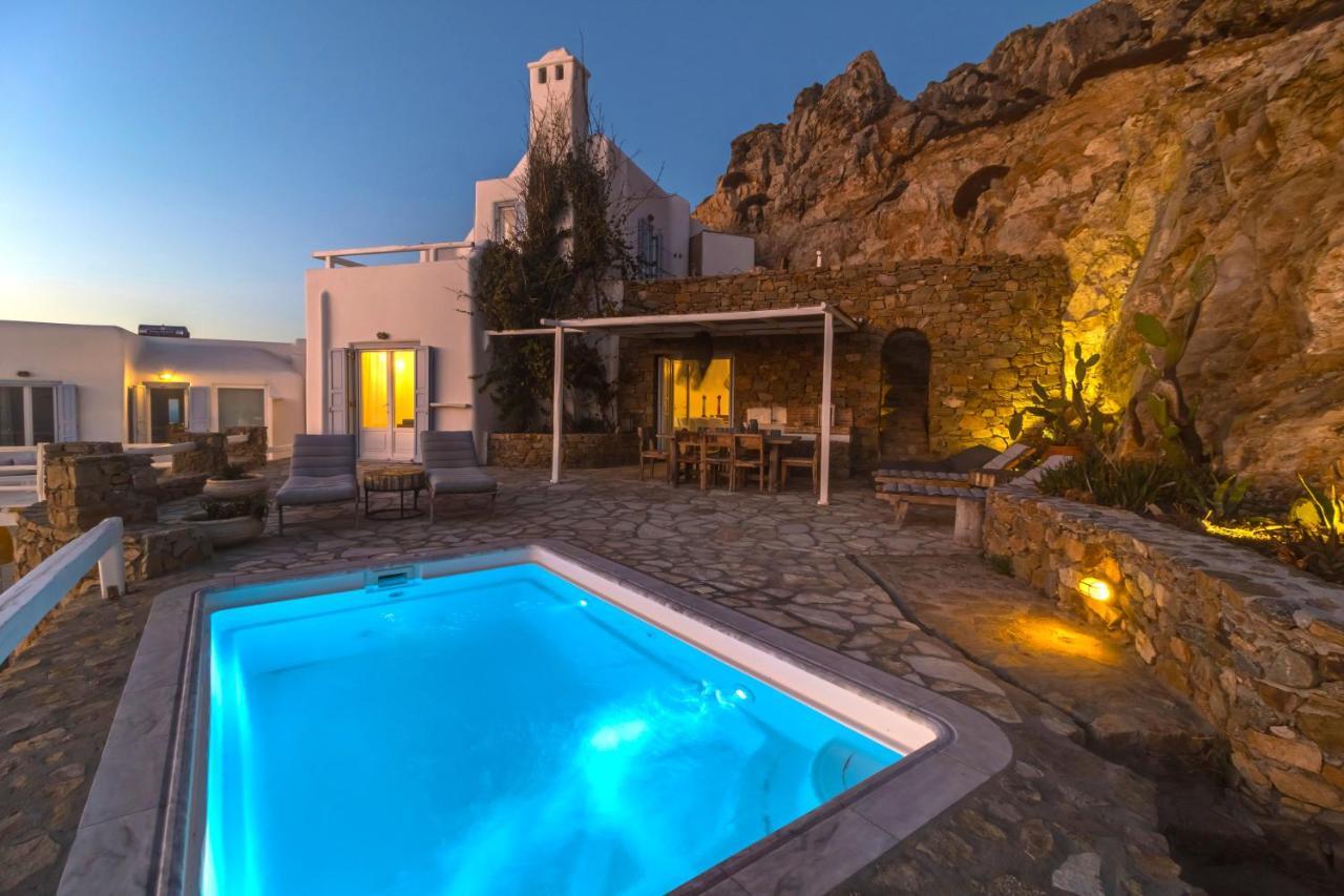 Mermaid Luxury Villas - Aquata Private Pool Fanari  المظهر الخارجي الصورة
