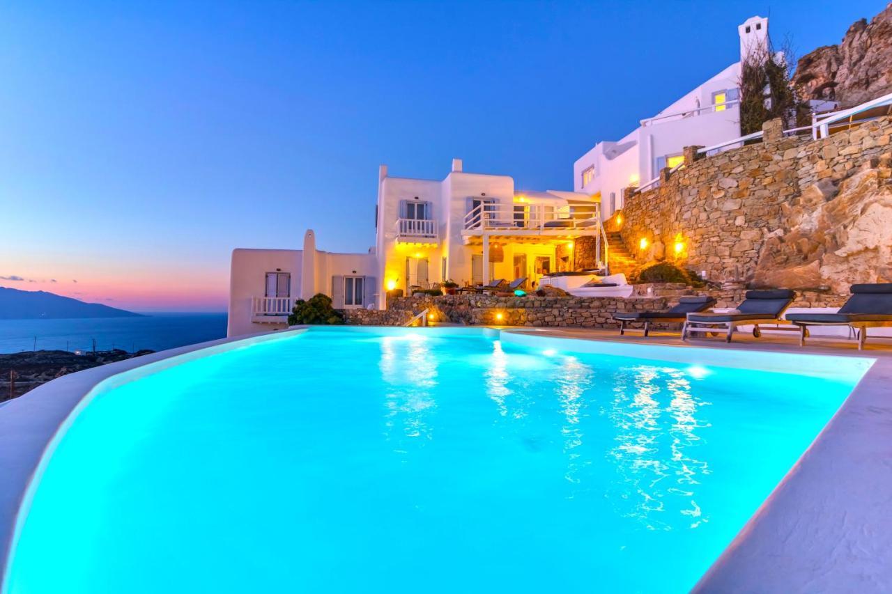Mermaid Luxury Villas - Aquata Private Pool Fanari  المظهر الخارجي الصورة
